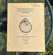 Lower Oligocene Bivalvia of the Vicksburg Group in Mississippi Fossil Book picture