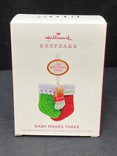 Hallmark Keepsake Ornament 2019 And Baby Makes Three picture