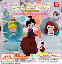 capsule toys Bandai Disney heroine Doll Stories All 3( Type) set Figu... form JP picture