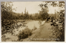 RPPC A Typical Oregon Trout Stream, OR Vintage Photo Postcard picture