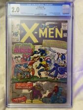 X-Men #9 CGC 1965 1st Avengers Vs Xmen Thor, Single digit Blue Label XMen picture