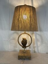 Beautiful Brown Bird In A Ring 28” Table Lamp  picture