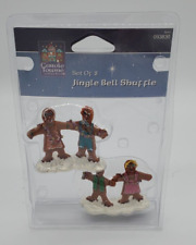 NEW 2004 LEMAX CAROLE TOWNE JINGLE BELL SHUFFLE Christmas Village Figures picture