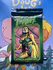 1993 VINTAGE TRADING CARD PACK SEALED PLASM COMIC CARDS RARE Green Pack picture