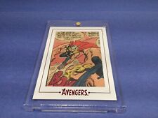 2015 Marvel Avengers Archive Cuts AV100 Thor & Mjolnir 93/156 Case Hit Card picture