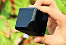 Small 45MM Natural Black Obsidian Stone Metaphysical Healing Power Cube Square picture