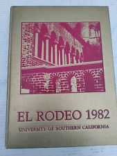 1982 El Rodeo USC Cover Yearbook Vintage picture