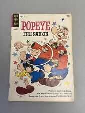 Vintage Junk Drawer February 1965 #75 Popeye The Sailor Gold Key Comic Book Good picture
