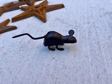Vintage Cast Iron Mouse Figurine Heavy Paperweight Home Decor picture