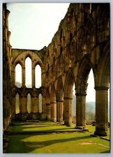 Postcard Ruins at the East End of Rievaulx Abbey North Yorkshire River Rye  A 12 picture