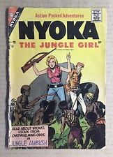 Nyoka the Jungle Girl #20 ~ May 1957 Jungle Ambush ~ Charlton Comics ~ Fair picture