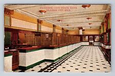 Traverse City MI-Michigan, Traverse City State Bank, Antique, Vintage Postcard picture