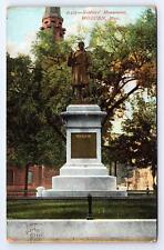 Postcard Soldiers' Monument Woburn Massachusetts picture
