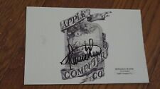 Ronald Wayne Autographed Hand Signed 4x6 Photo Apple Founder picture
