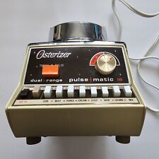 Vintage 1970's Osterizer Pulse Matic 16 Blender Avocado Chrome Parts Only picture