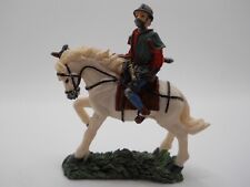 K's Collection Knight on Horse Resin Figurine 4 1/2