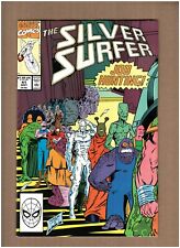 Silver Surfer #41 Marvel Comics 1990 Jim Starlin Ron Lim FV/VF 7.0 picture