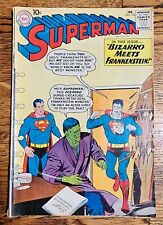 DC Comics-Superman-Bizarro Meets Frankenstein-Feb 1961-No 143 picture