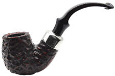 Peterson System Standard Rustic Finish Large Bent Billiard Briar Pipe (312) picture