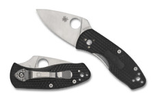 Spyderco Knives Ambitious Liner Lock C148PBK Black FRN Stainless Pocket Knife picture