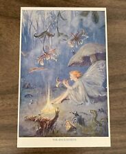 The Enchantress By Margaret W. Tarrant Ferry Medici Mushroom Snail Postcard Used picture