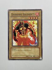 DARKFIRE SOLDIER #1 - SDJ-010 - NON HOLO - UNLIMITED -YU-GI-OH CARD picture