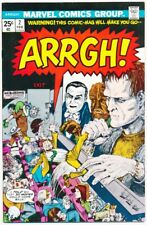 ARRGH #2 G/VG, Monsters, Mad-Like Humor, Marvel Comics 1975 Stock Image picture
