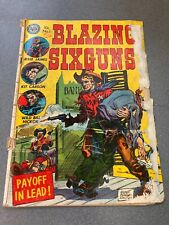 Blazing Six Guns #1 Avon Comics 1952 low grade picture
