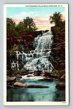 Syracuse NY-New York, Scenic View Chittenango Falls, Antique Vintage Postcard picture