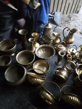 Huge Lot Of Brass Decorations picture