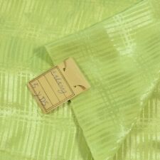 Vintage 1970s Lightweight Polyester Fabric Green BTY picture
