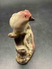 Vintage bird figurine, cute colorful possibly from the 1950s picture