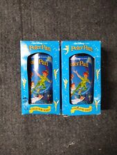 Vintage Disney Peter Pan Glass from Burger King 1994. Qty. 2 picture