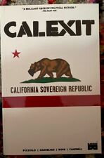Calexit Volume 1 Graphic Novel First Print 2018 Pizzolo Nahuelpan picture