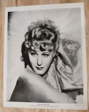 RARE GRACE MOORE 8X10 BW LINEN PHOTOGRAPH FROM 