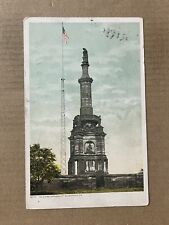 Postcard Allegheny PA Pennsylvania Soldier's Monument Vintage 1913 PC picture