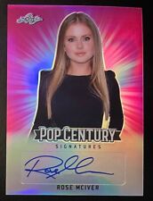 2018 Leaf Pop Century Signatures Pink Rose McIver Autograph Auto #19/20 picture