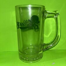 Vintage Bennigans Bar & Grill St Patrick's Week 1984 Beer Glass Mug Handle Irish picture