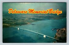 Wilmington DE-Delaware, Delaware Memorial Bridge, Vintage Postcard picture