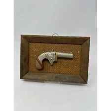 Vintage Framed 3D Pistol Gun - Made In Japan - See Pics picture