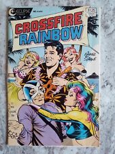 Crossfire And Rainbow #4 Elvis  1st Print VG Dave Stevens  Eclipse Comics 1986 picture