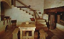 Vintage Postcard Old Kitchen Mission Charcoal Stoves San Fernando California CA picture