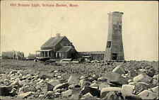 Scituate Harbor Massachusetts MA Lighthouse c1900s-10s Postcard picture