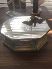 Antique Over 200 Y.O. Napoleonic Sevres Imperial Eagle Mirror Top Jewelry Box picture
