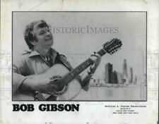 1979 Press Photo Musician Bob Gibson picture