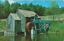 Postcard: Guildhall, Vermont Old Mill And Water Wheel Vt. 550 Photo-John Somers picture