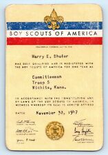 BSA Boy Scouts of America National Council Committeeman Wichita KS 1947 Troop 5 picture