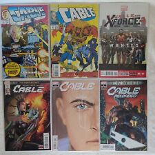 CABLE Marvel Comic Book Lot of 6 - X-Force Reloaded Blood and Metal 1 11 151 4 picture