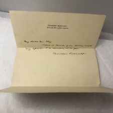 Theodore Roosevelt Jr. Signed Letter on Oyster Bay Letterhead  W/ Envelope picture