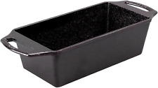 Cast Iron Loaf Pan 8.5X4.5 Inch, Black picture